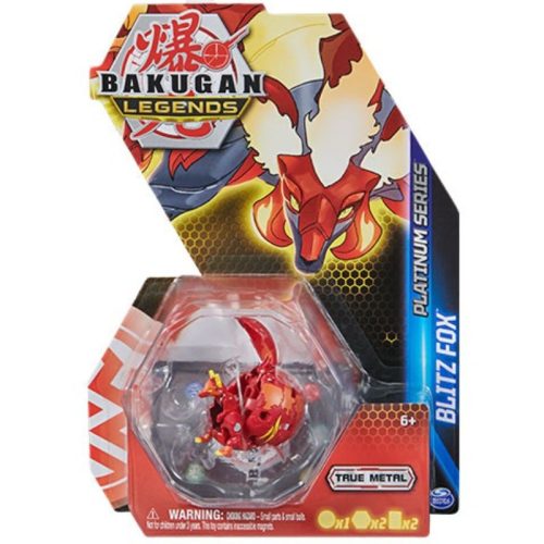 Bakugan Legends Platinum Series játékfigura - Blitz Fox