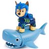 Mancs Őrjárat Aqua Pups hősök - Chase és Shark játékfigura