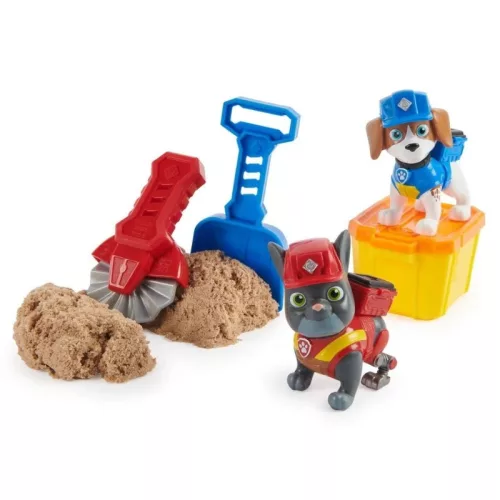 Mancs őrjárat – Rubble és csapata Charger és Wheeler építkezési szett – Rubble