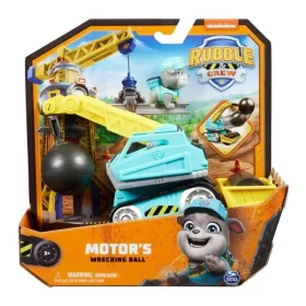 A Mancs őrjárat – Rubble és csapata játékszett – Motor bontógölyójával – Rubble