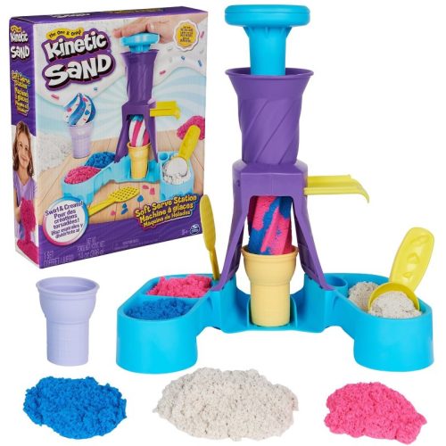 Kinetic Sand - Selymes fagylalt tálaló készlet