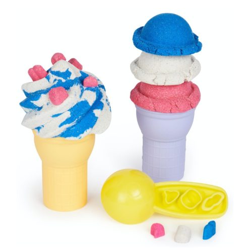 Kinetic Sand - Selymes fagylalt tálaló készlet