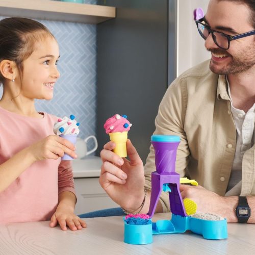 Kinetic Sand - Selymes fagylalt tálaló készlet