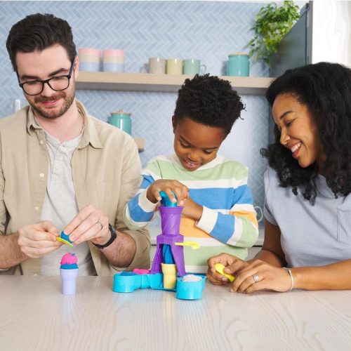 Kinetic Sand - Selymes fagylalt tálaló készlet