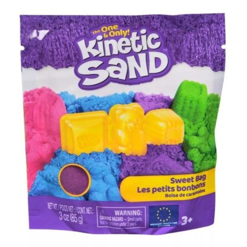 Kinetic Sand - Cukros csomag lila homokgyurmával