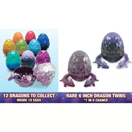 Crystalynx Dragons sárkánytojás meglepetéssel