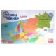 Európa puzzle térkép magyarul (69 db)
