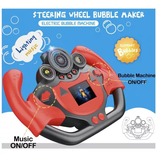 Szappanbuborékfújó kormány