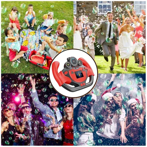 Szappanbuborékfújó kormány