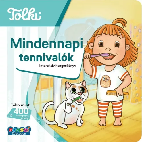 Tolki Interaktív foglalkoztató hangoskönyv – Mindennapi tennivalók