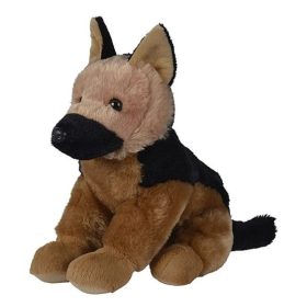 Német juhász plüss kutya – 28 cm