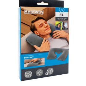 Bestway Felfújható utazónyakpárna – 37 x 24 x 10 cm