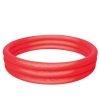 Bestway - Piros színű 3 gyűrűs gyermekmedence (152x30 cm)