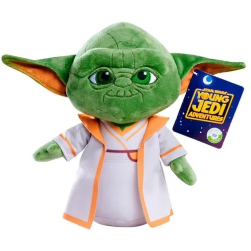 Disney Young Jedi Adventures - Master Yoda plüss figura (24 cm)