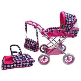 Dollri Starri mintás játék babakocsi