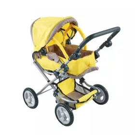 Dollri Starri Citromsárga babakocsi