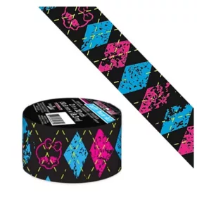 Monster High nagy öntapadós dekorszalag (fekete)