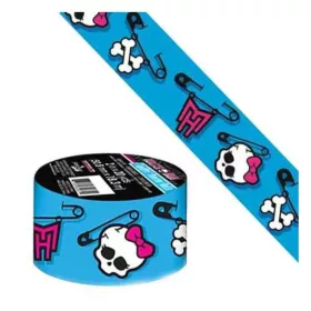 Monster High – Nagy öntapadós dekorszalag (kék)