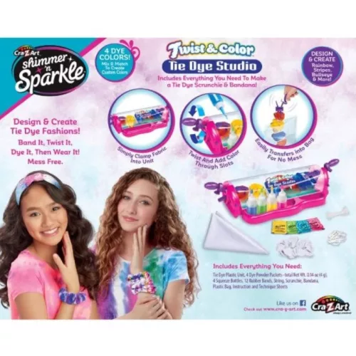 Cra-Z-Art Shimmer 'n Sparkle Batikoló Divattervező játékszett