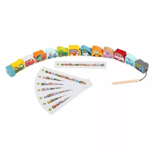 Cubika Fa gyöngyfűző – Autók