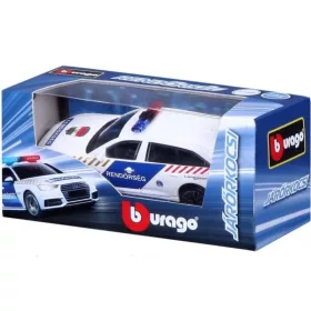 Bburago magyar rendőrségi járőrkocsi 1:43 – Audi A6 Avant 3.0 TDI