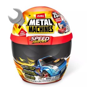 ZURU Metal Machines Speed Heroes bukósisak szett 20+ meglepetéssel