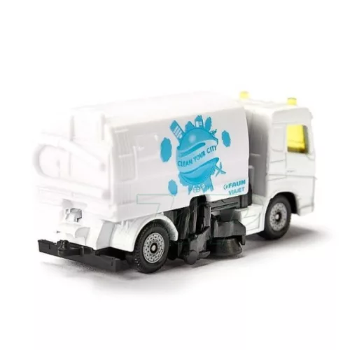 SIKU 1687 Városi készlet - Man utcaseprő- és kukásautó