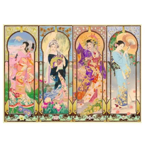 Ravensburger puzzle – A négy évszak (1000 db)