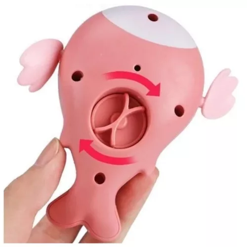 Felhúzható műanyag delfinek fürdőjáték (3 db/csomag)