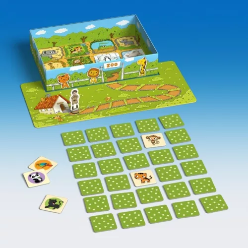 Zoo memória társasjáték