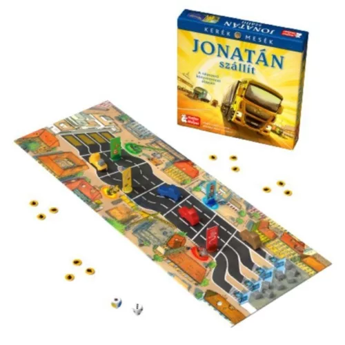 Keller & Mayer Jonatán szállít társasjáték