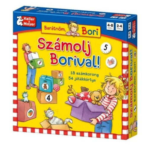 Barátnőm, Bori - Számolj Borival társasjáték