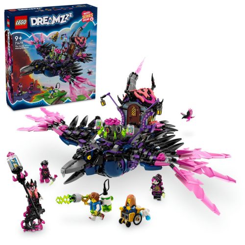 LEGO Dreamzzz 71478 A Sötét boszorkány és az Éjféli holló