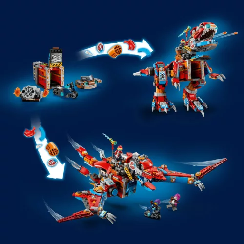 LEGO Dreamzzz 71484 Cooper C-Rex robotdinoszaurusza