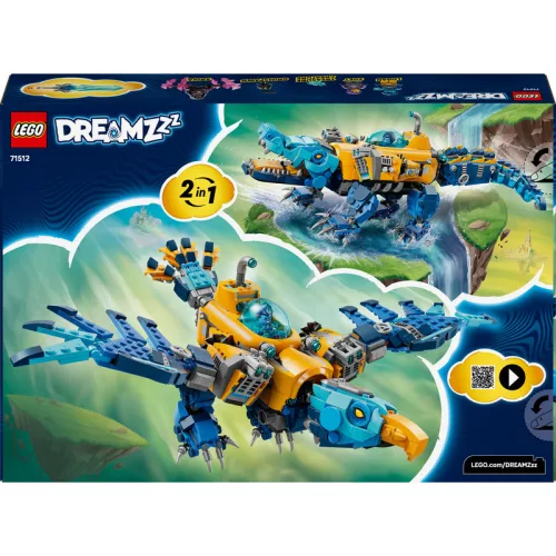 LEGO Dreamzzz 71512 Krokodil-tengeralattjáró