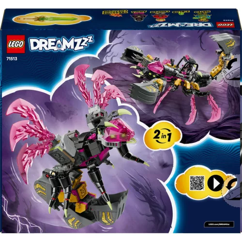 LEGO Dreamzzz 71513 Rémálom skorpiómarkoló