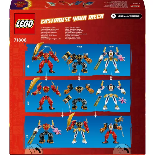 LEGO Ninjago 71808 Kai elemi tűzrobotja