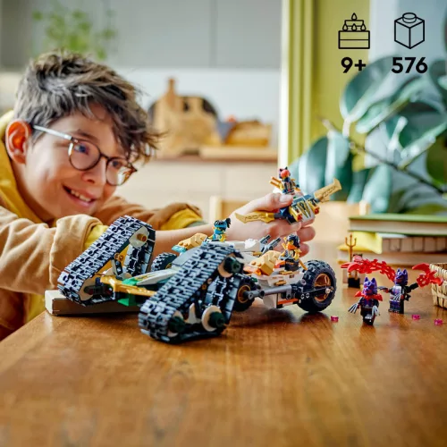 LEGO Ninjago 71820 A nindzsacsapat kombinálható járműve