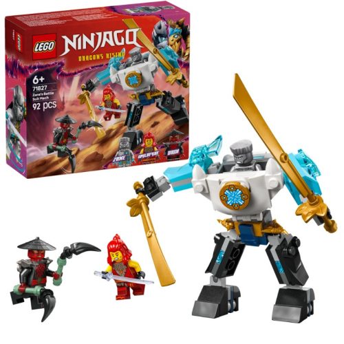 LEGO Ninjago 71827 Zane harci robotöltözéke