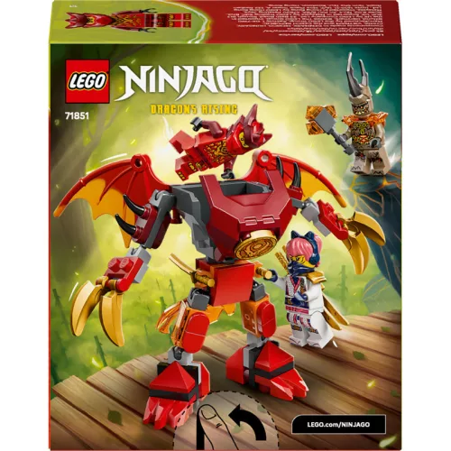 LEGO Ninjago 71851 Kai sárkánypáncélja, harci csomag