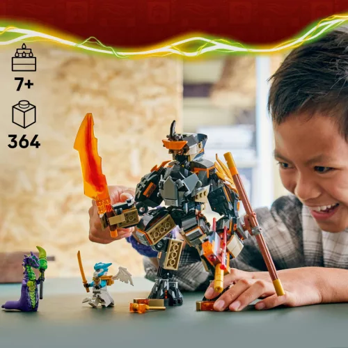 LEGO Ninjago 71854 Cole akciórobotja és Sárkány Zane