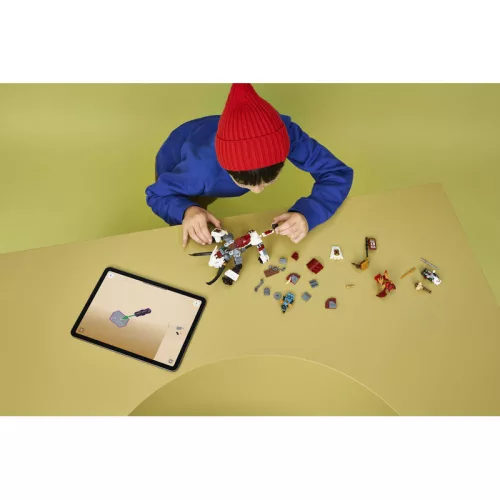 LEGO Ninjago 71863 Zilvar és Grimtak, a sárkányszörny