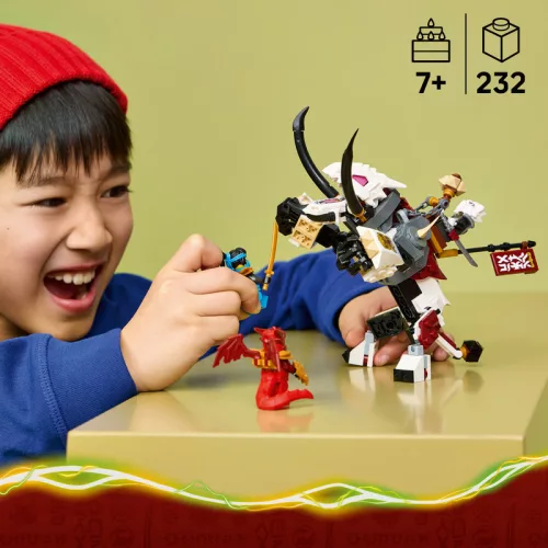 LEGO Ninjago 71863 Zilvar és Grimtak, a sárkányszörny