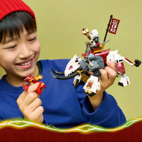 LEGO Ninjago 71863 Zilvar és Grimtak, a sárkányszörny