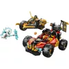 LEGO Ninjago 71864 Kai és Cole kombinálható járművei