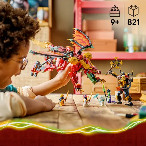 LEGO Ninjago 71868 Wyldfyre átalakuló sárkányrobotja