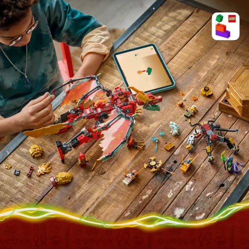 LEGO Ninjago 71868 Wyldfyre átalakuló sárkányrobotja