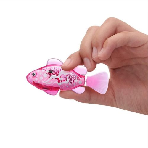 ZURU Robo Alive rózsaszínű robot hal