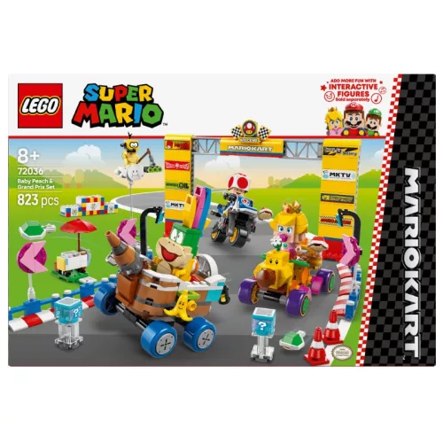 LEGO Super Mario 72036 Mario Kart - Baby Peach és a Grand Prix szett
