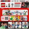 LEGO Super Mario 72043 Mario Kart - Interaktív LEGO Mario és Standard Kart